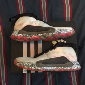 Adidas Dame 5 Home Colorway Basketball Shoes